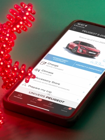 App PEUGEOT & carregamemnto Free2move
